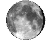 Mond, Phase: 93%, abnehmend Mond, Phase: 93%, abnehmend