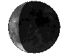 Mond, Phase: 25%, abnehmend