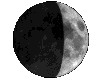 Mond, Phase: 33%, zunehmend