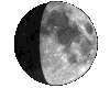 Mond, Phase: 69%, zunehmend